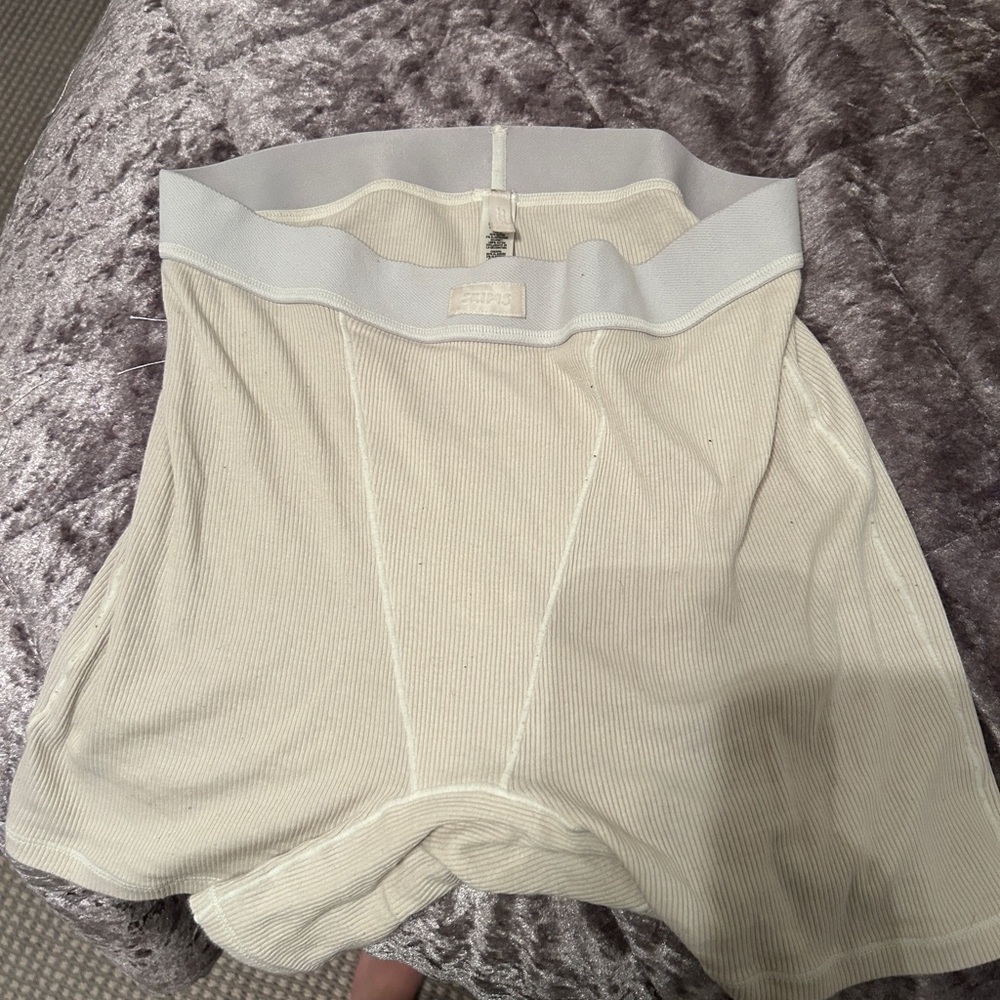 Skims cotton rib boxer